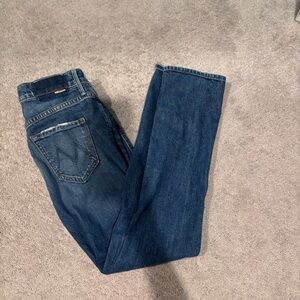 Mother denim, the dazzler, Cowboys don't cry, size 25